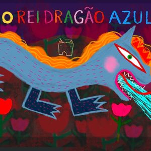 O rei dragão azul