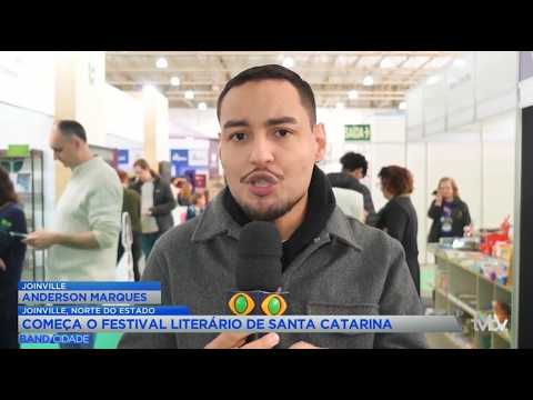De feira a festival: as novidades e atrações do Festival Literário de SC em Joinville
